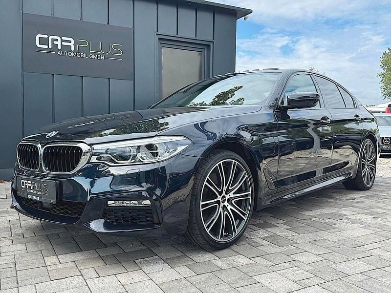 Schwarz Gebraucht 2018 BMW 530e M Sport Limousine | 25.990 € (Teuer) - Bild 1/4