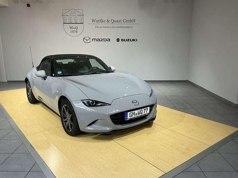 Grau Gebraucht 2025 Mazda MX5 Exclusive-Line Cabrio | 28.690 € (Guter Preis) - Bild 1/4