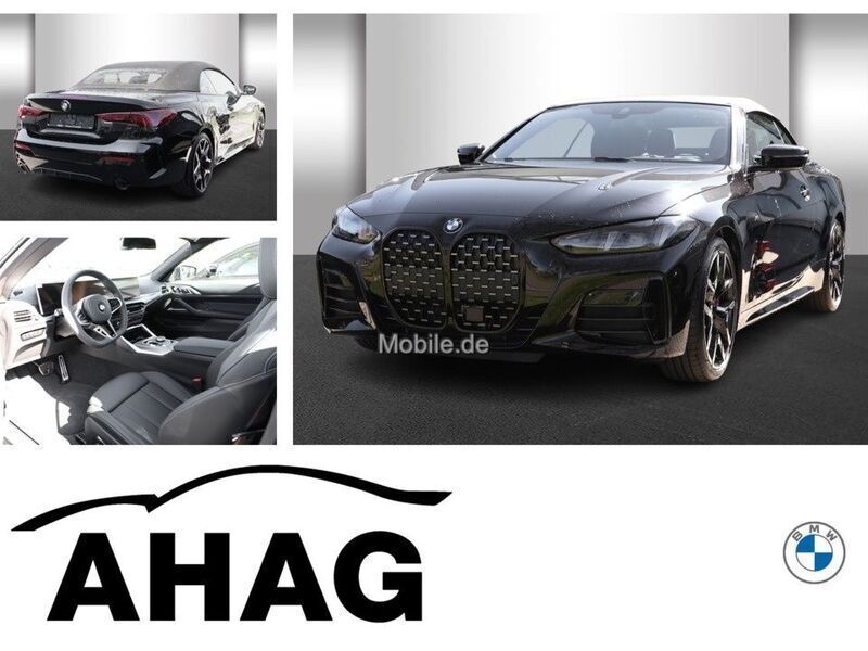Schwarz Neu 2025 BMW 420 M Sport Cabrio | 59.890 € (Guter Preis) - Bild 1/4