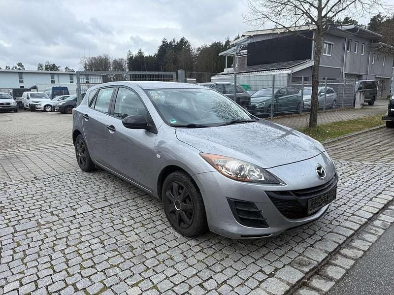 Gebraucht Mazda 3 Prime-Line 105 PS (77 kW) 2010 Plutossilber metallic Kleinwagen