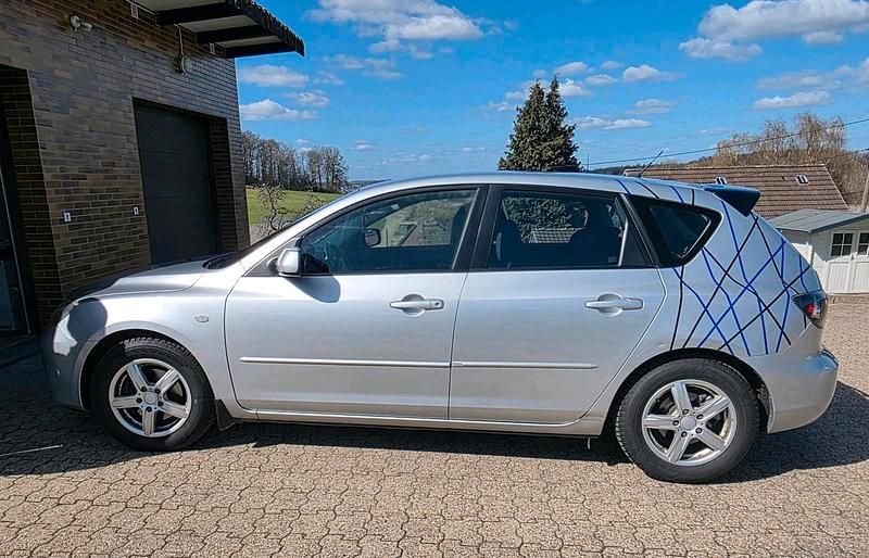 Gebraucht Mazda 3 105 PS (77 kW) 2007 Silber Kleinwagen