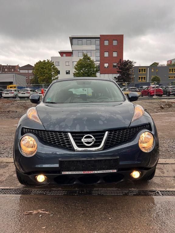 Haptic blue (m) Gebraucht 2010 Nissan Juke Acenta SUV | 6.499 € (Guter Preis) - Bild 1/4