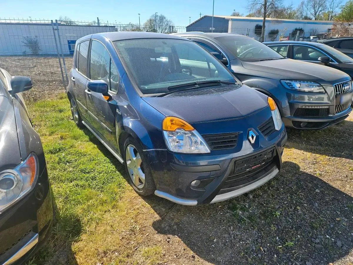 Gebraucht Renault Modus 112 PS (82 kW) 2006 Blau Van / Kleinbus
