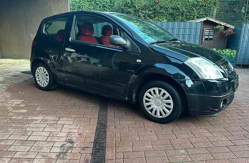 Schwarz Gebraucht 2006 Citroën C2 Kleinwagen | 1.200 € (Guter Preis) - Bild 1/4