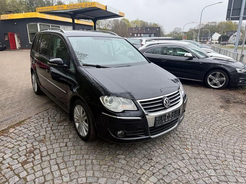 Gebraucht VW Touran Highline 140 PS (102 kW) 2010 Schwarz Van / Kleinbus