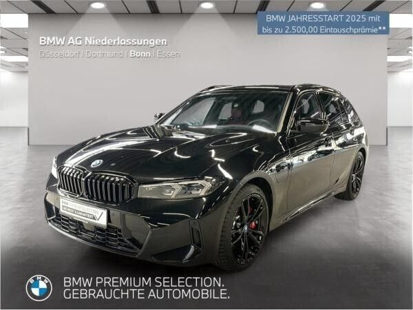 Schwarz Gebraucht 2024 BMW 330e M Sport Kombi | 45.999 € (Fairer Preis) - Bild 1/2