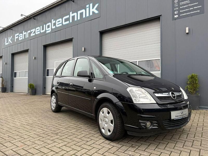 Schwarz Gebraucht 2009 Opel Meriva Edition Van / Kleinbus | 3.790 € (Teuer) - Bild 1/4
