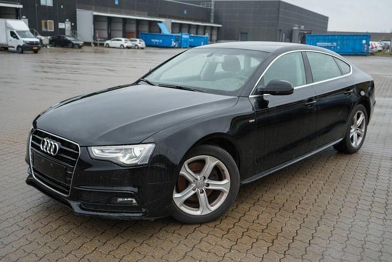Gebraucht Audi A5 Sportback S-Line 144 PS (105 kW) 2016 Schwarz Kleinwagen