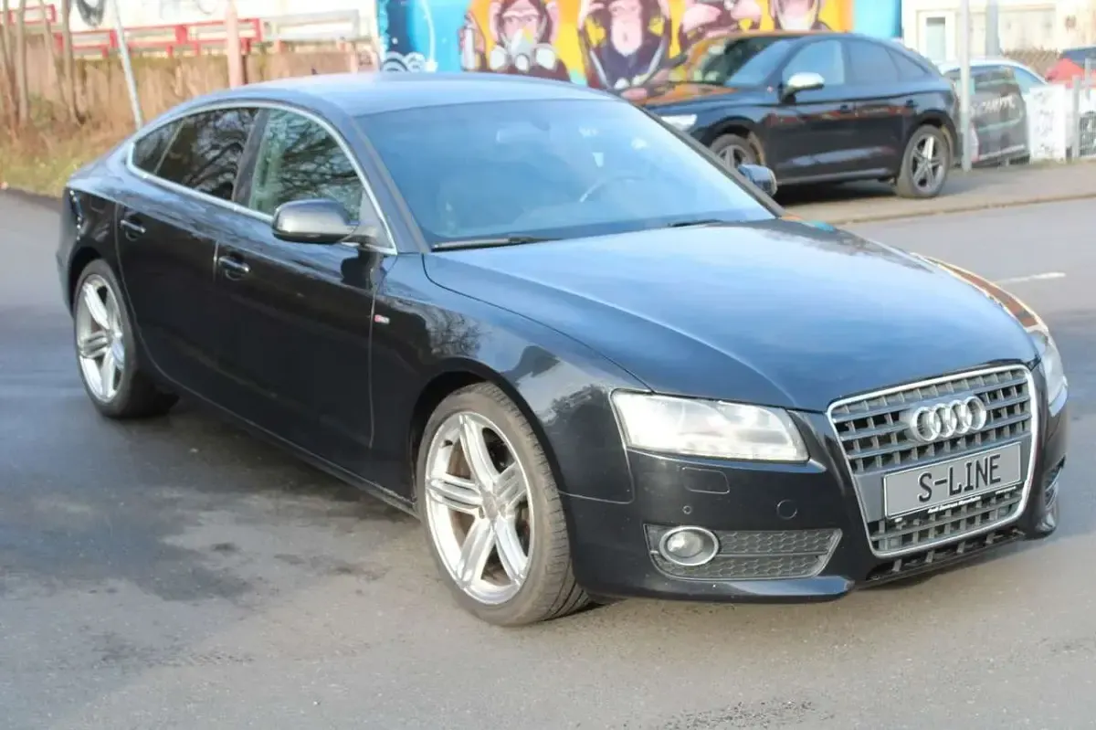 Gebraucht Audi A5 Sportback S-Line 190 PS (139 kW) 2010 Schwarz Kleinwagen