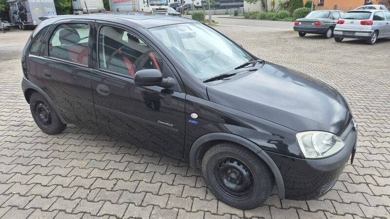 Schwarz Gebraucht 2001 Opel Corsa Comfort Limousine | 500 € (Guter Preis) - Bild 1/4
