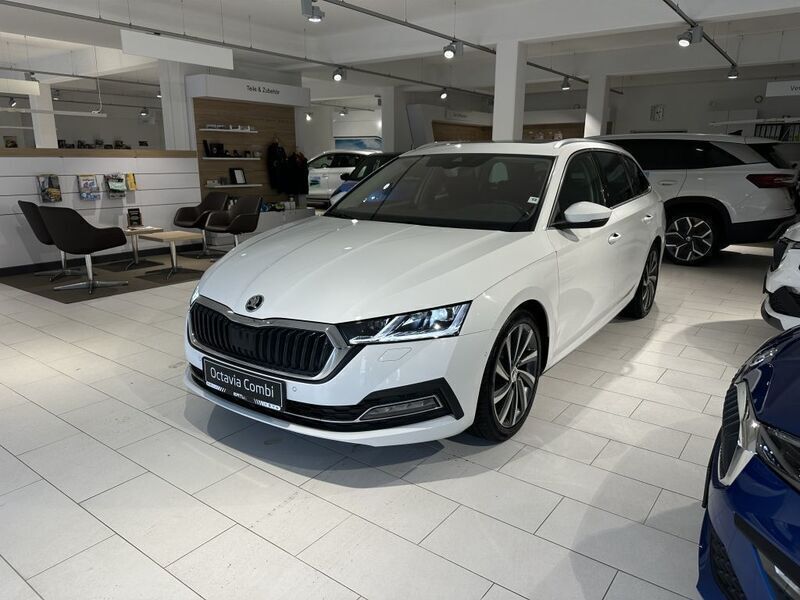 Weiß Gebraucht 2020 Skoda Octavia First Edition Kombi | 21.090 € (Fairer Preis) - Bild 1/4