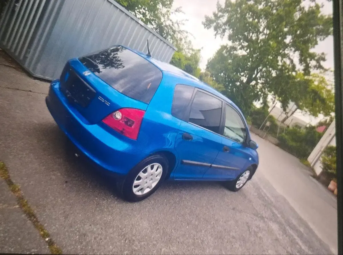 Gebraucht Honda Civic 2003 Blau Limousine