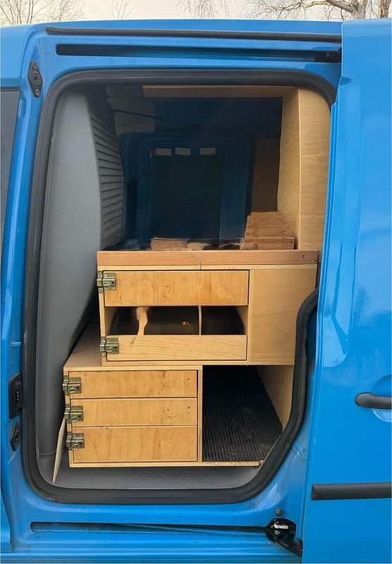 Gebraucht VW Caddy 109 PS (80 kW) 2007 Blau Van / Kleinbus