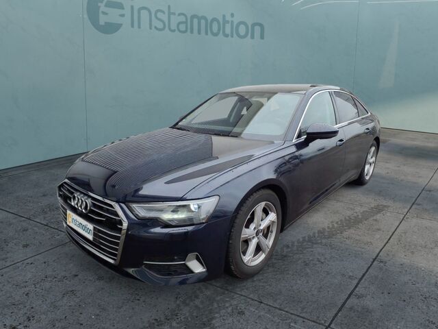 Blau Gebraucht 2023 Audi A6 Advanced Limousine | 50.770 € (Teuer) - Bild 1/2