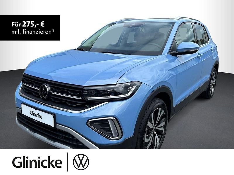 Blau Gebraucht 2024 VW T-Cross Style SUV | 21.470 € (Guter Preis) - Bild 1/3
