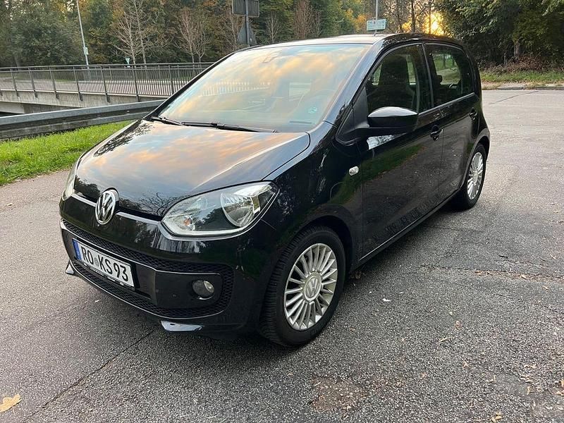Schwarz Gebraucht 2012 VW up! move up! Kleinwagen | 7.200 € (Fairer Preis) - Bild 1/4
