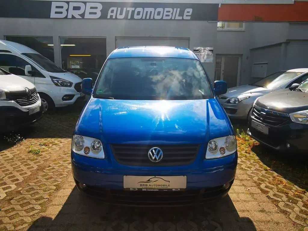 Gebraucht VW Caddy Team 102 PS (75 kW) 2010 Blau Van / Kleinbus
