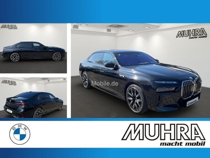 Schwarz Gebraucht 2024 BMW M760e Sport Line Limousine | 117.850 € (Superpreis) - Bild 1/2