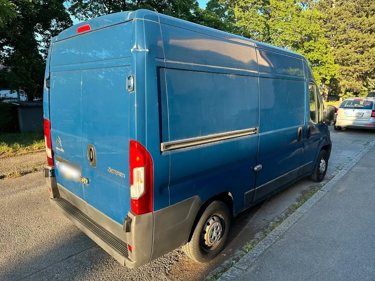 Gebraucht Citroën Jumper 110 PS (80 kW) 2017 Blau Van / Kleinbus