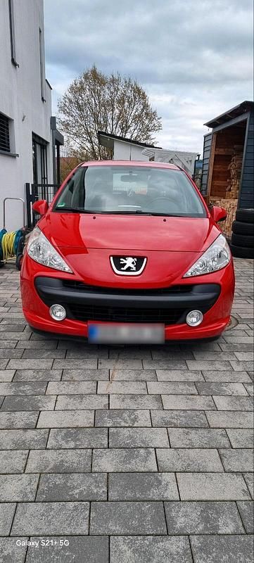 Gebraucht Peugeot 207 2009 Rot Kleinwagen