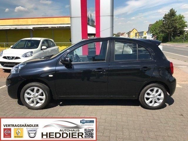 Gebraucht Nissan Micra Acenta 80 PS (58 kW) 2015 Schwarz metallic Kleinwagen