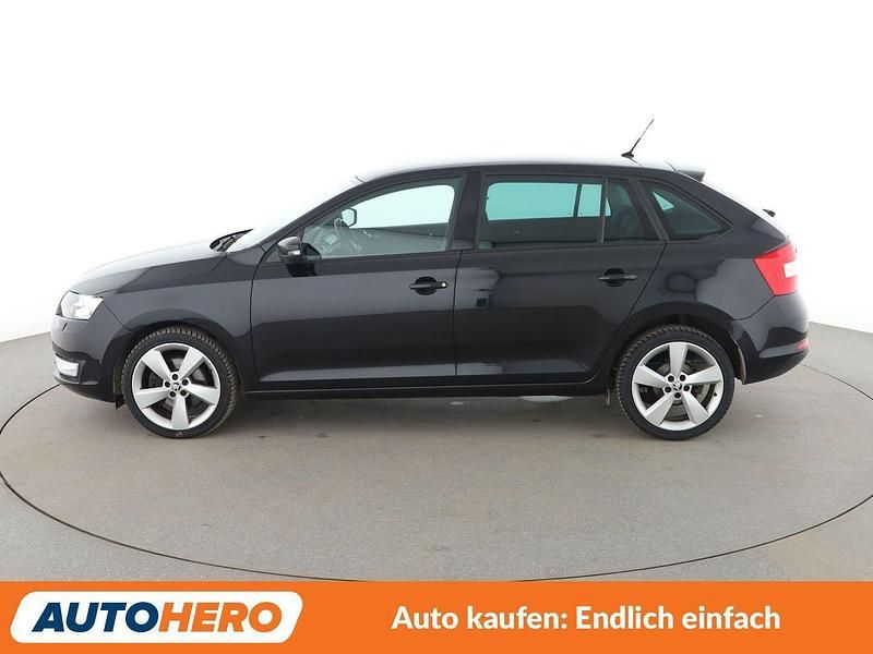 Gebraucht Skoda Rapid Joy 110 PS (80 kW) 2016 Schwarz Kleinwagen