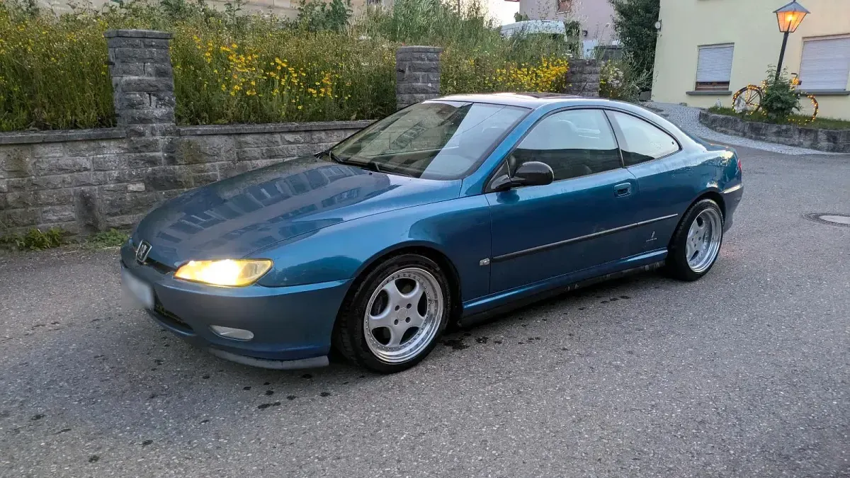 Gebraucht Peugeot 406 Coupe 207 PS (152 kW) 2000 Blau Coupé