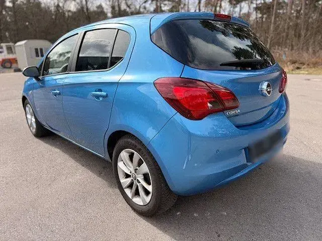 Gebraucht Opel Corsa 90 PS (66 kW) 2016 Blau Kleinwagen