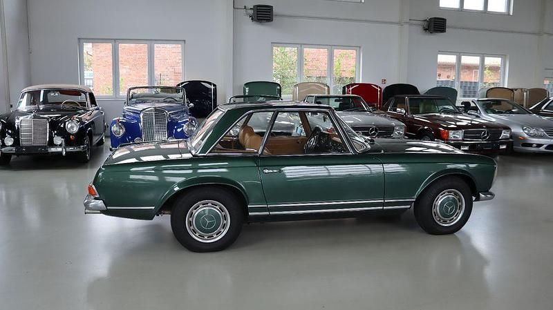 Gebraucht Mercedes SL280 170 PS (125 kW) 1969 Grün Cabrio