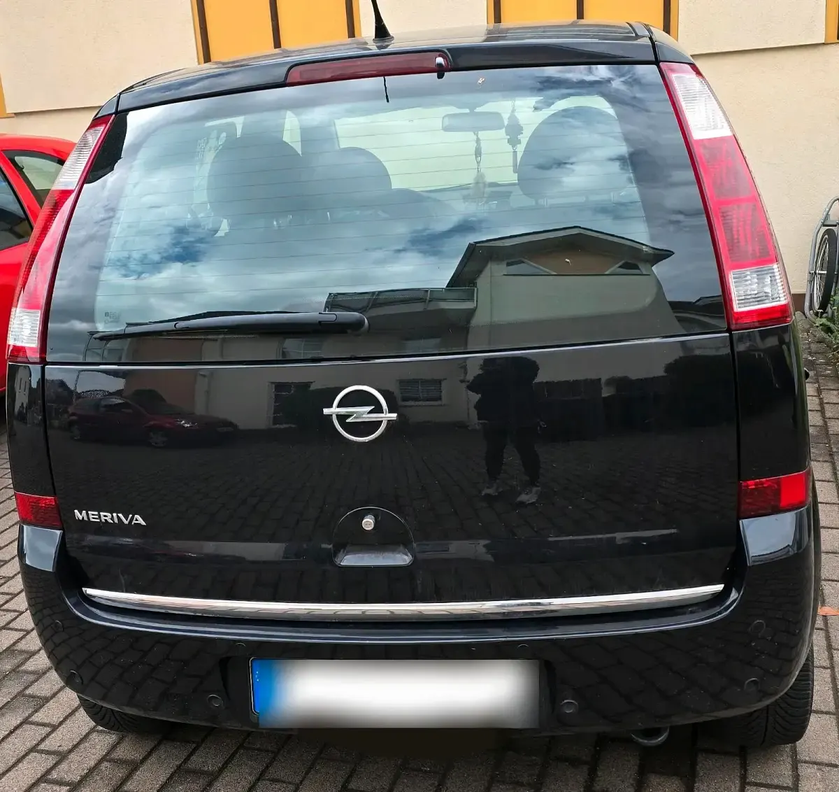 Gebraucht Opel Meriva 90 PS (66 kW) 2005 Schwarz Van / Kleinbus