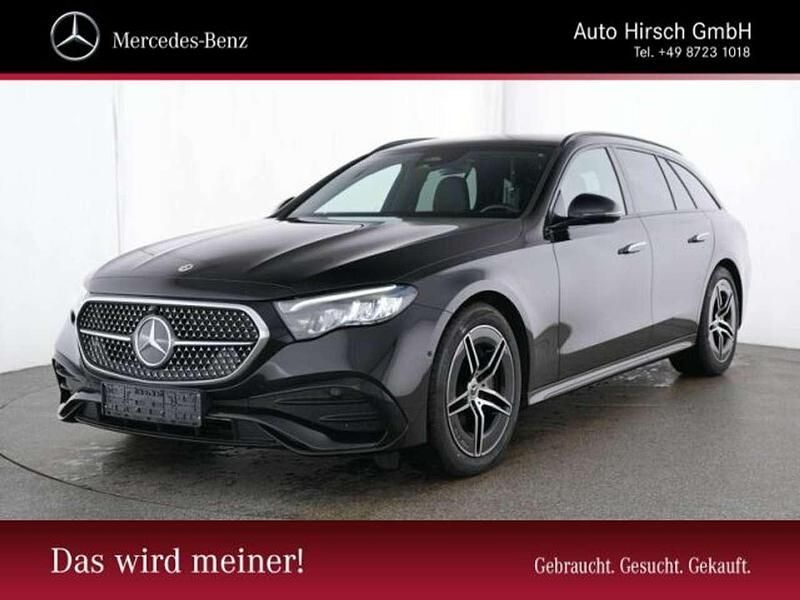 Gebraucht Mercedes E220 AMG 197 PS (144 kW) 2024 Lack obsidianschwarz Kombi