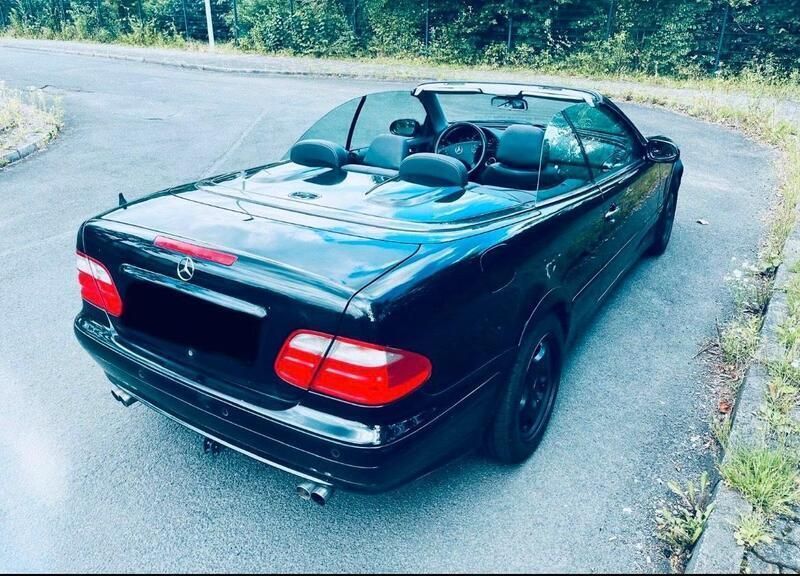 Schwarz Gebraucht 2000 Mercedes CLK200 Cabrio | 4.499 € (Guter Preis) - Bild 1/4