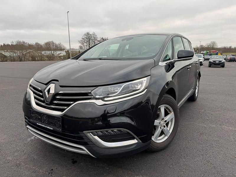 Gebraucht Renault Espace Intens 131 PS (96 kW) 2017 Schwarz Van / Kleinbus