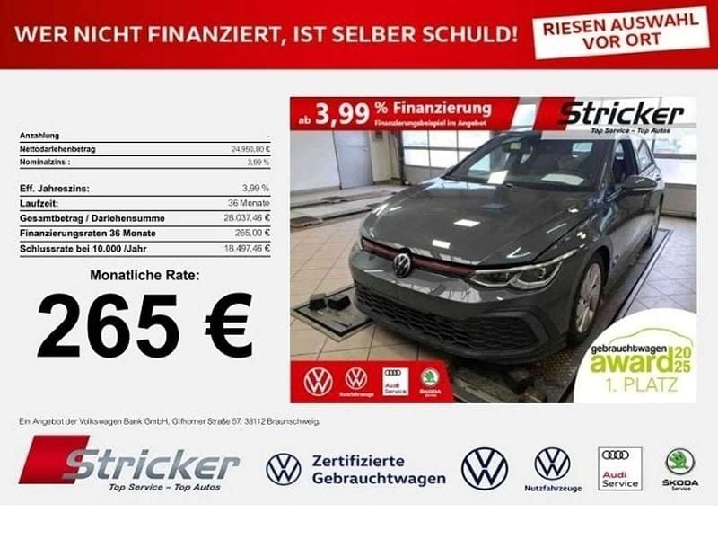 Gebraucht VW Golf VIII GTI 245 PS (180 kW) 2021 Grau Limousine