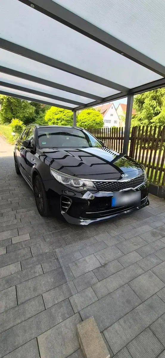 Gebraucht Kia Optima GT-Line 141 PS (103 kW) 2018 Schwarz Kombi
