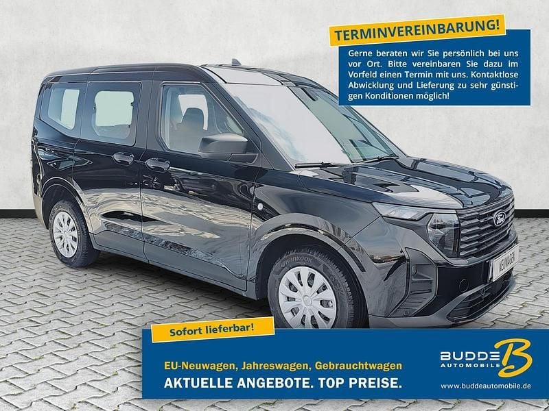 Obsidianschwarz metallic Neu 2025 Ford Tourneo Courier Trend Van / Kleinbus | 22.990 € (Superpreis) - Bild 1/4