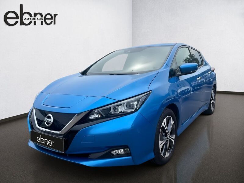 Gebraucht Nissan Leaf Tekna 110 kW (150 PS) 2021 Blau Kleinwagen