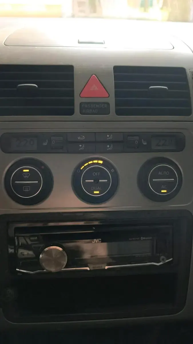 Gebraucht VW Touran 2007 Schwarz Van / Kleinbus