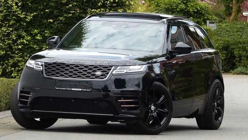 Schwarz Gebraucht 2021 Land Rover Range Rover Velar R-Dynamic SUV | 42.990 € (Superpreis) - Bild 1/4