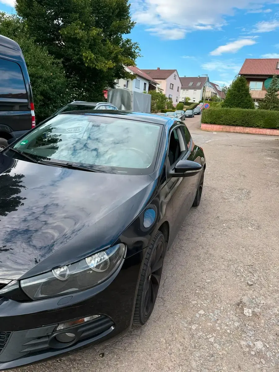 Gebraucht VW Scirocco 122 PS (89 kW) 2009 Schwarz Coupé