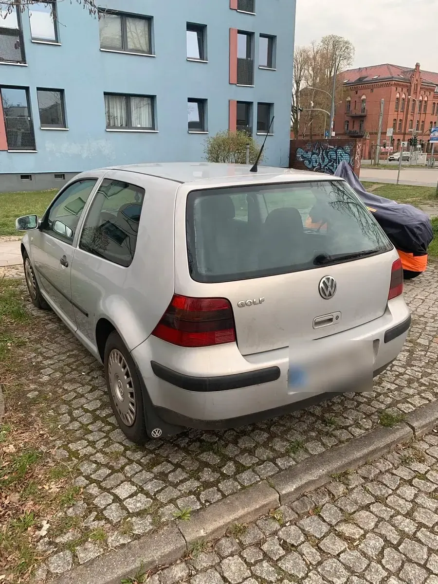 Gebraucht VW Golf IV 75 PS (55 kW) 1997 Silber Kleinwagen