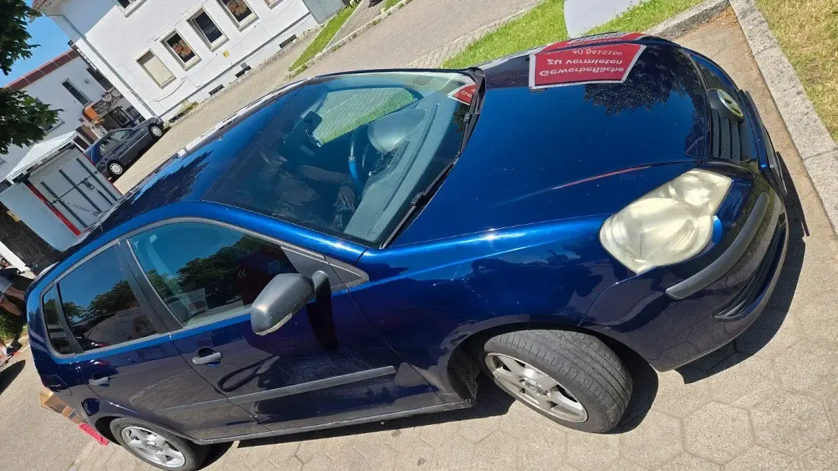 Gebraucht VW Polo Basis 64 PS (47 kW) 2005 Blau Kleinwagen