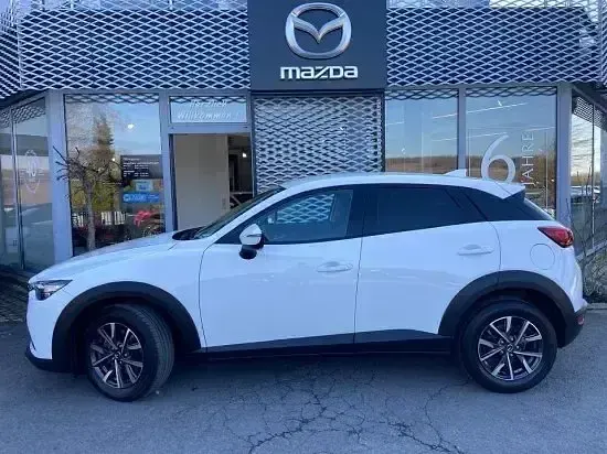 Gebraucht Mazda CX-3 Center-Line 121 PS (88 kW) 2019 Weiss SUV