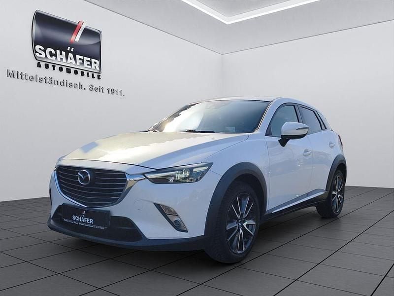 Gebraucht Mazda CX-3 Sports-Line 105 PS (77 kW) 2016 Weiß SUV