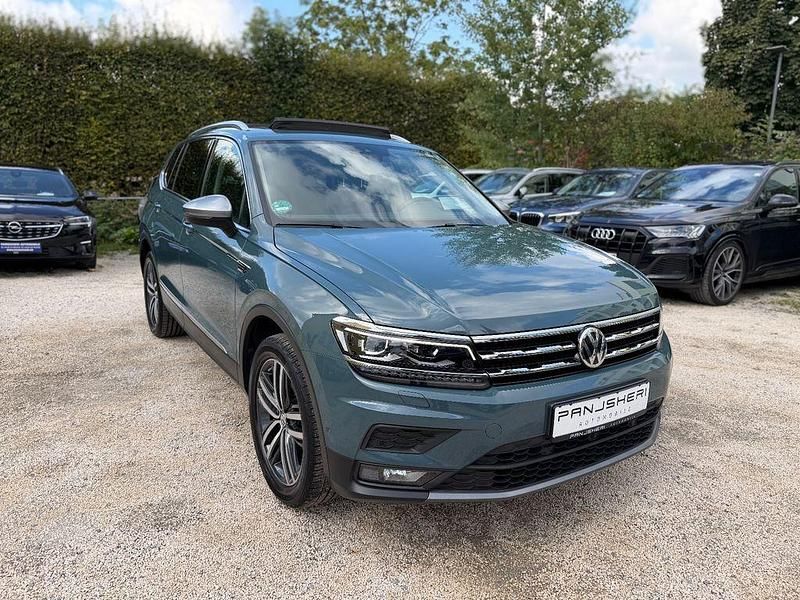 Petroleum blue Gebraucht 2021 VW Tiguan Allspace Comfortline SUV | 24.999 € (Guter Preis) - Bild 1/4