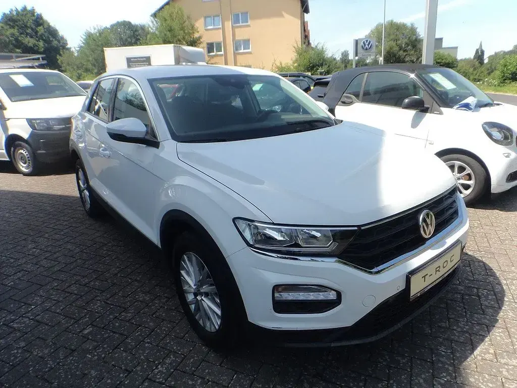 Gebraucht VW T-Roc 116 PS (85 kW) 2019 Weiß SUV
