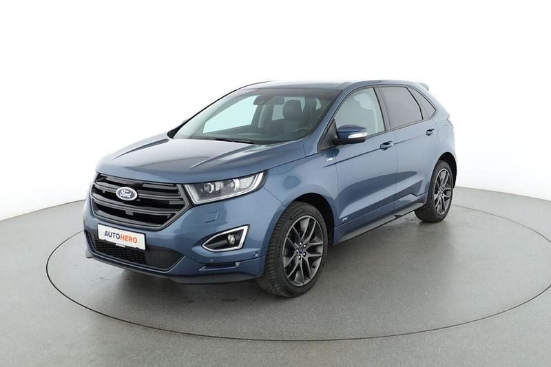 Blau Gebraucht 2018 Ford Edge ST-Line SUV | 18.870 € (Superpreis) - Bild 1/3