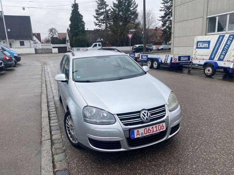 Silber Gebraucht 2008 VW Golf VI Trendline Kombi | 3.900 € (Etwas zu teuer) - Bild 1/4