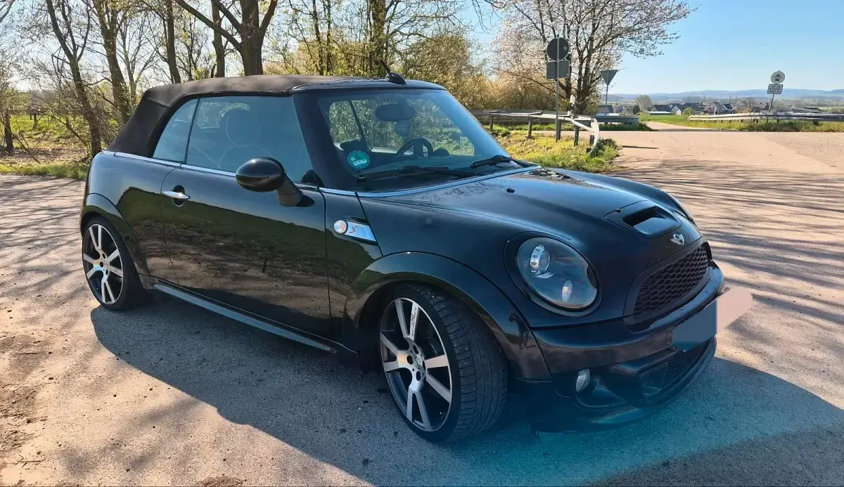 Gebraucht Mini John Cooper Works Cabriolet 183 PS (134 kW) 2010 Schwarz Cabrio