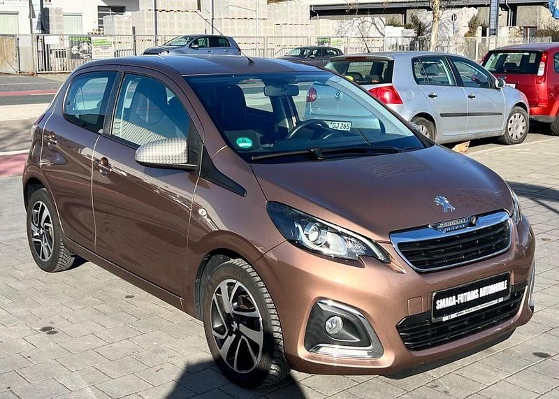 Gebraucht Peugeot 108 Allure 82 PS (60 kW) 2014 Gold Kleinwagen